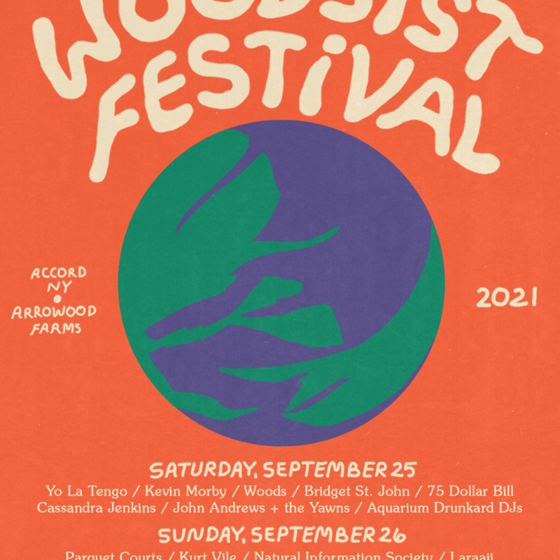 Woodsist Festival Poster 2021 – Woodsist